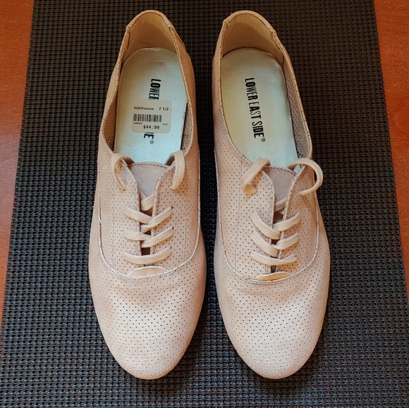 Lower East Side Blush Pink Loafers Size 7.5 - Picture 3 of 8